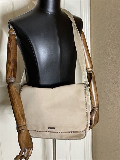 burberry fragrance messenger bag|farfetch Burberry Messenger bag.